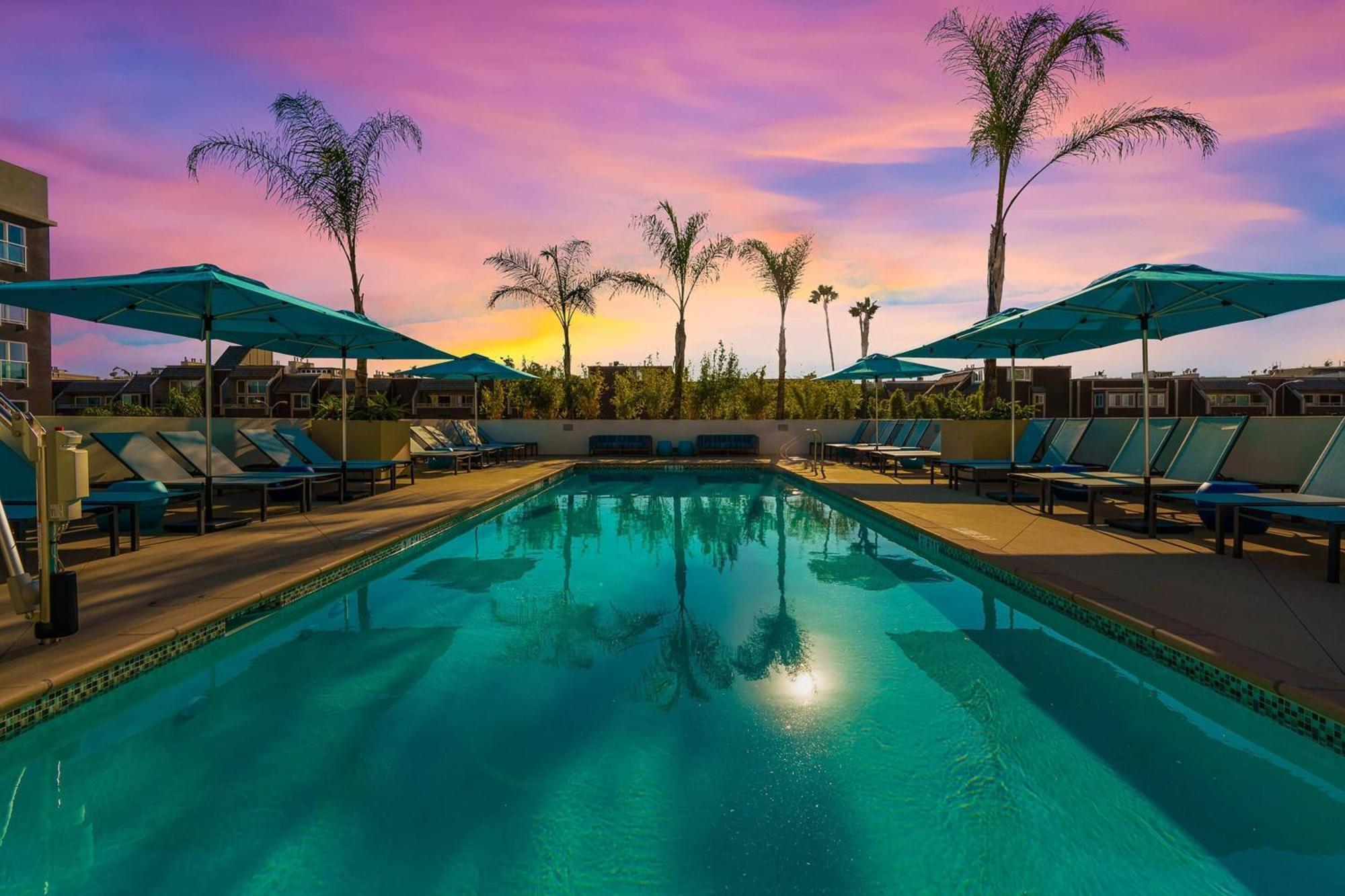 Residence Inn By Marriott Marina Del Rey Los Angeles Exteriör bild